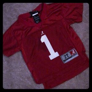 Alabama toddler football jersey